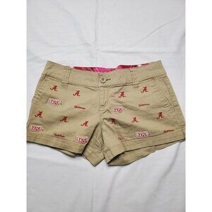 Alabama Crimson Tide Women's Shorts Size 5 College Classics NCAA Football Y2K